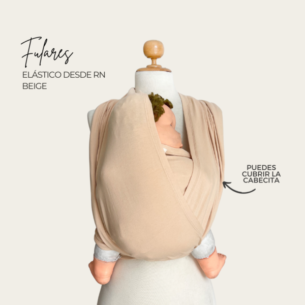 Fular Memé New Born Beige