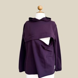 Polera de lactancia Slim Borgoña