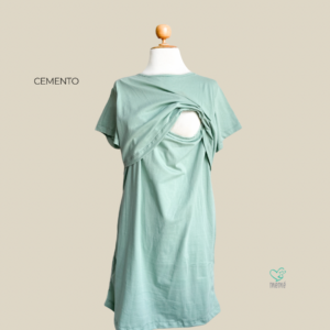 Poli vestido Alba Cemento