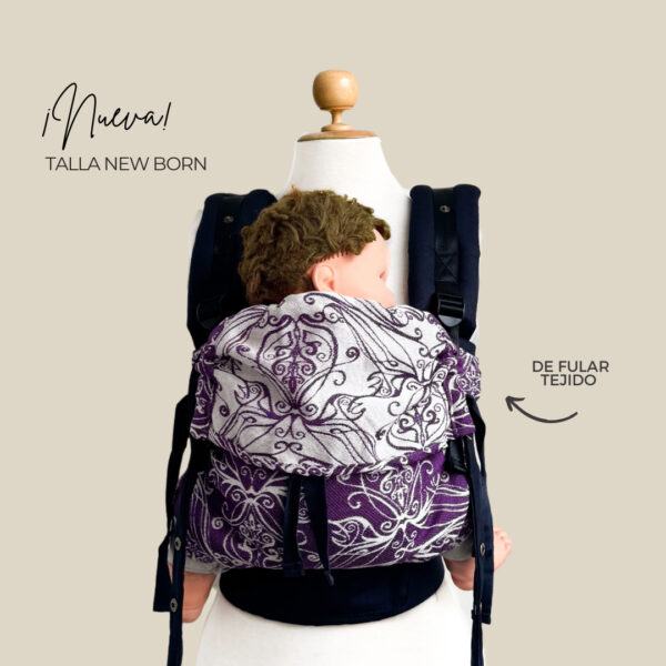Memé Soft NewBorn Mandala Violeta - Imagen 2