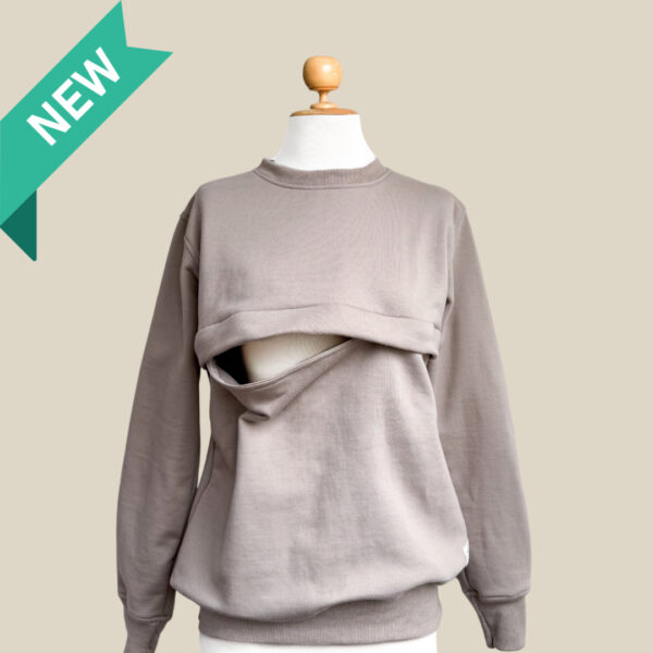 Polera de lactancia Ligera Grey