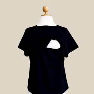 Crop de lactancia Alba Negro