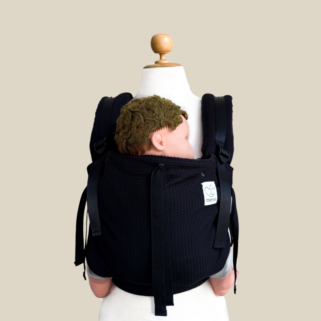 New! Memé NewBorn Waffle Black - Imagen 3